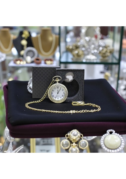 Kişiye Özel Kutulu Antik Köstekli Saat fiyatları