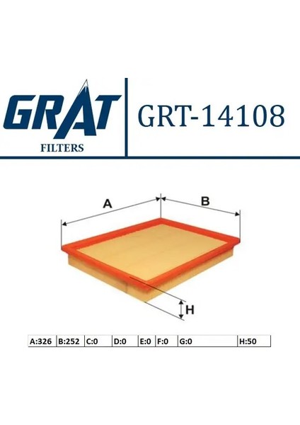 14108 Hava Filtresi 835630
