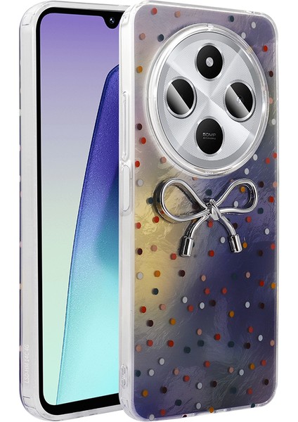 Redmi 14C 4g Kılıf Kamera Korumalı Figürlü Aden Ponti Silikon Kapak - Lila fiyatları