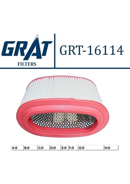 16114 Hava Filtresi 281134F000