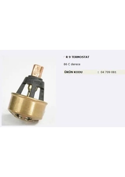 04709081 Termostat 225070 7700722762