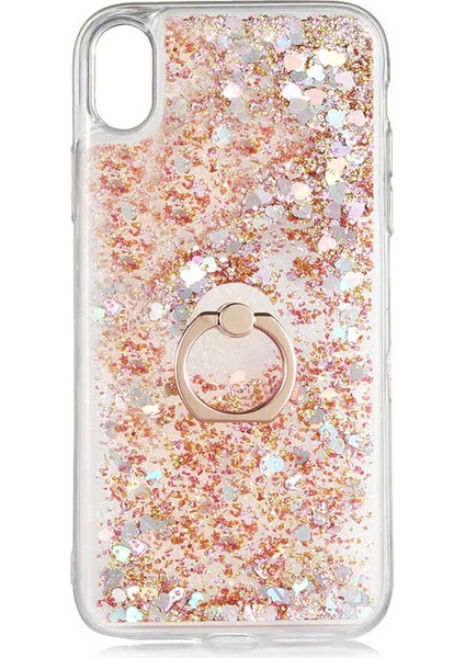 iPhone Xs Max 6.5 Uyumlu Aden Milce Kapak-Gold