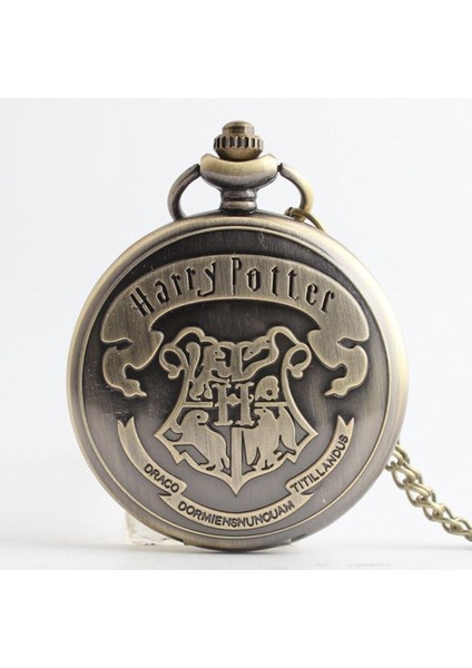 Kişiye Özel Retro Kabartmalı Quartz Köstekli Saat