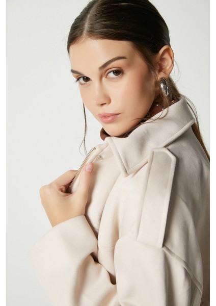 Kadın Rodney Süet Etkili Taş Bomber Ceket fırsatları