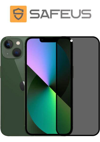 iPhone 13 Tam Kaplayan Hayalet Parmak İzi Bırakmayan Safir Ekran Koruyucu Cam