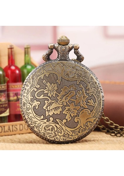 Kişiye Özel Ayasofya Kabartmalı Antik Bronz Cep Saati modelleri