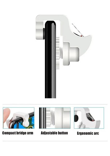 One Pair Profesyonel Joystick Pubg Oyun Ateşleyici Aparat 2 ADET-(1903) - NHR4015-1296 indirimleri