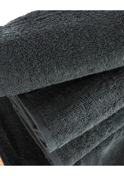 Siyah El Havlusu 4'lü Paket Pamuk 220 Gr/adet 50X90 cm fiyatları