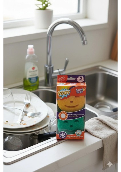 ( 1 + 1 ) Çift Yüzeyli Scrub + Tek Yüzeyli Scrub Temizlik ve Bulaşık Süngeri. 1+1 Adet fiyatları