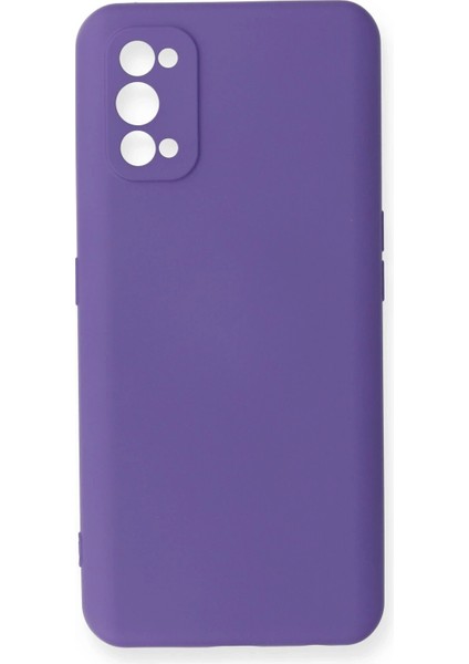 Realme 7 Pro Kılıf Nano Içi Kadife Silikon - Mor - NHR5073-6042