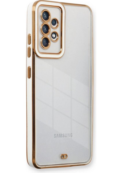 Samsung Galaxy A73 5g Kılıf Liva Lens Silikon - Beyaz - NHR5696-2297