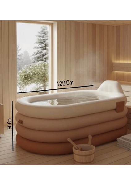 Taşınabilir Katlanabilir Banyo Küveti Spa