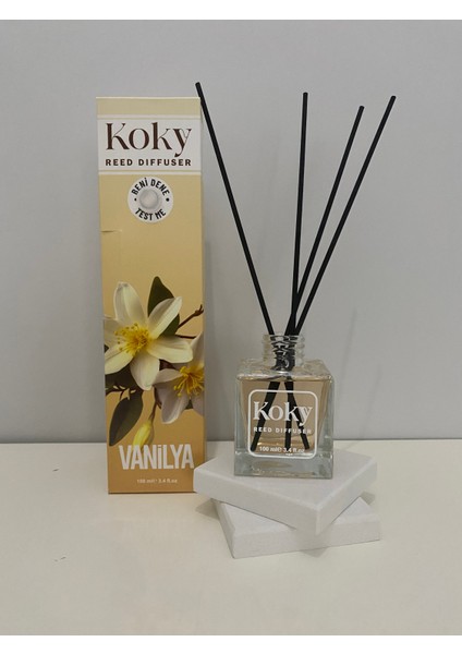 Esanslı Çubuklu Oda Kokusu 100ML (2 Adet Mermer Bardak Altlığı Hediyeli) fiyatları