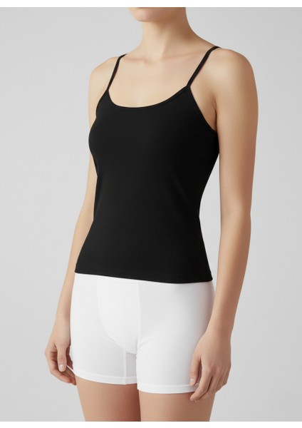 Kadın Atlet 3'lü Ekonomik Paket Ip Askılı Pamuklu Esnek modelleri