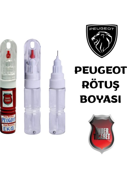 Peugeot Aracınızın Renk Koduna Özel Rötuş Boyası