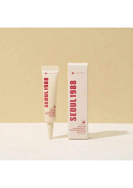 Ksecret Seoul 1988 Advanced Shot 15ML – Retinal Liposome 12% + Black Rice, Sıkılaştırıcı & Aydınlatıcı Anti-Aging Krem modelleri