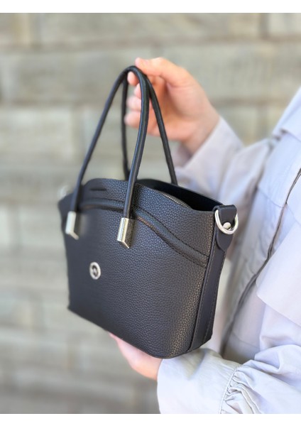 Nçs Kadın El ve Omuz Çantası – Şık Metal Detaylı, Orta Boy (EN:19XBOY:17) modelleri