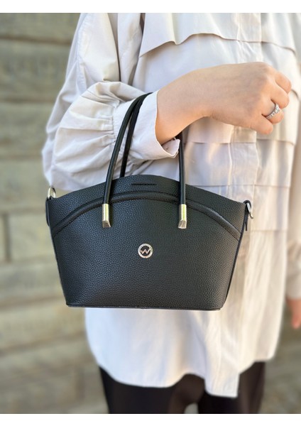 Nçs Kadın El ve Omuz Çantası – Şık Metal Detaylı, Orta Boy (EN:19XBOY:17) fırsatları