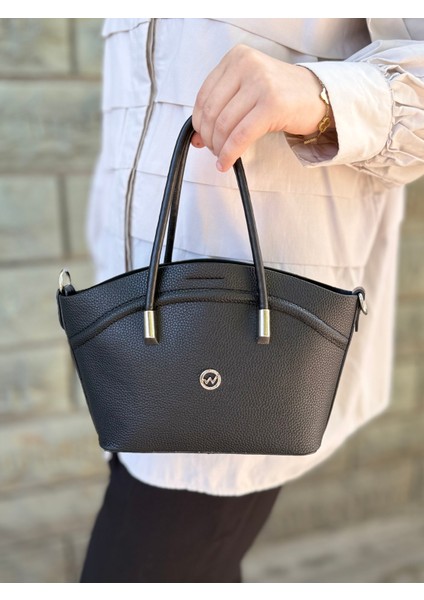 Nçs Kadın El ve Omuz Çantası – Şık Metal Detaylı, Orta Boy (EN:19XBOY:17) indirimleri