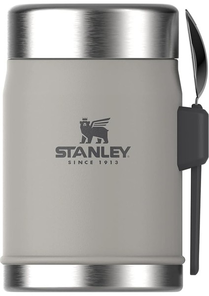 Classic Legendary Yemek Termosu Kaşıklı 0,4 L Gri