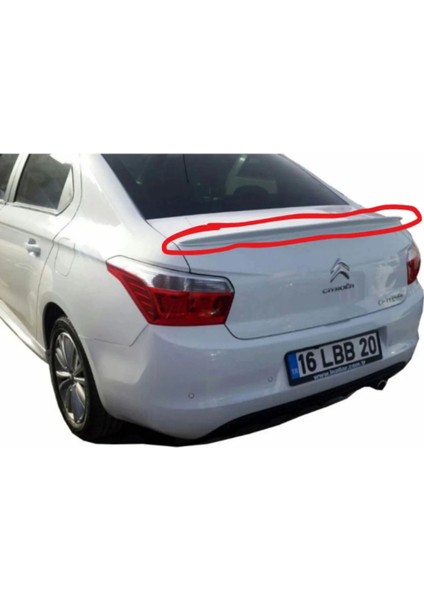 Citroen C-Elysee Ps Model Spoiler (( Beyaz Boyalı ))