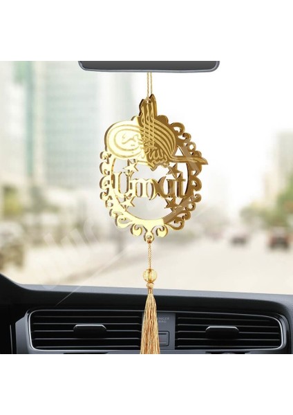 Kişiye Özel Osmanlı Tuğrası Pleksi Araba Dikiz Aynası Süsü