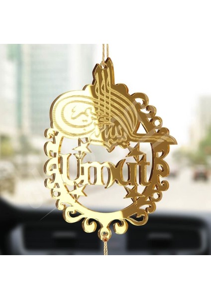 Kişiye Özel Osmanlı Tuğrası Pleksi Araba Dikiz Aynası Süsü fiyatları