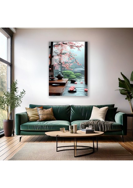 Cam Dikey Duvar Tablosu Cam Dinlendirici Manzara Ev Ofis Salon Modern Duvar Tablosu fiyatları