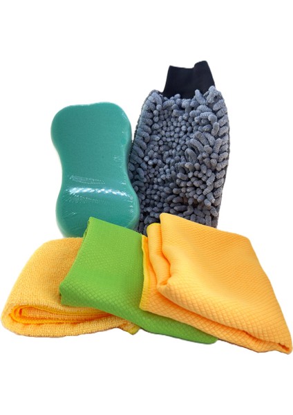 Oto - Araç Yıkama Temizlik Seti 5 Parça fiyatları