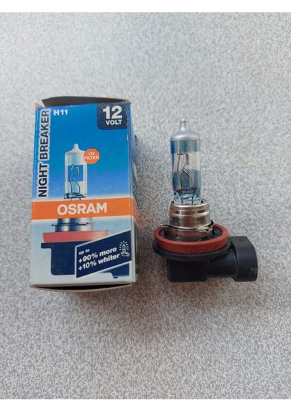 Osram H11 Ampul %90 Fazla Işık %10 Hafif Beyaz 12V 55W 64211NBR 1 Adet