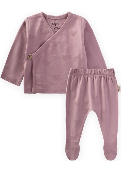 Kruvaze Takım 0-6 Ay Leylak fiyatları