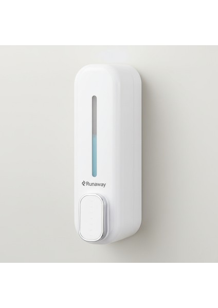 Duvara Monte Sıvı Sabunluk 300ml Manuel Pompalı Banyo ve Mutfak İçin