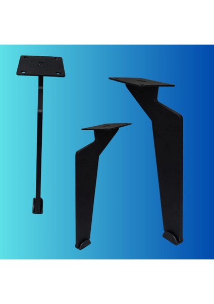 15 cm Metal Tabanca Ayak Koltuk Ayağı Mobilya Ayağı Ünite Ayağı Konsol Ayağı Puf Berjer Ayağı ( 4 Adet ) fiyatları