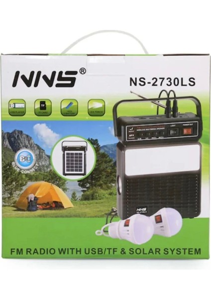 Güneş Enerjili Fm Am Sw Bluetooth Portatif Radyo