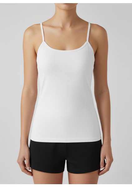 Kadın Atlet 6'lı Ekonomik Paket Ip Askılı Pamuklu Esnek fiyatları