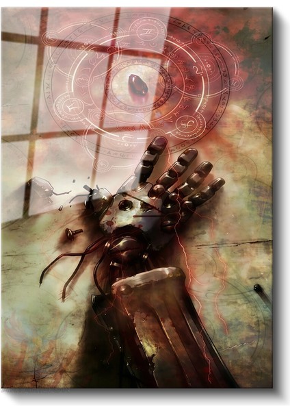 Cam Dikey Duvar Tablosu Cam Fma Anime Tablosu Ev Ofis Salon Modern Duvar Tablosu