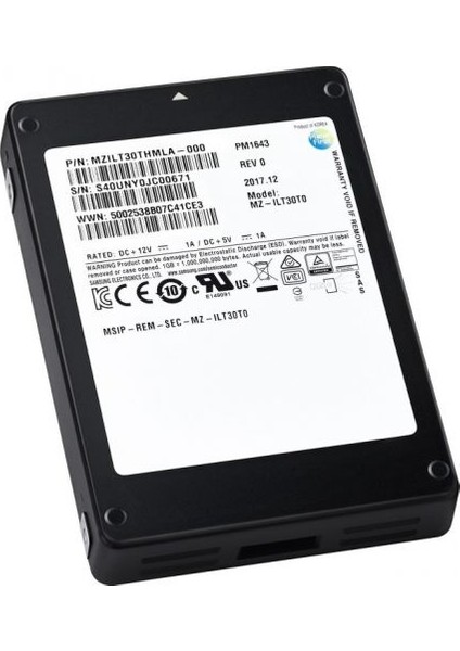 PM1643 MZILT960HAHQ Sata 3.0 2.5" 960 GB SSD Refrubıshed fiyatları