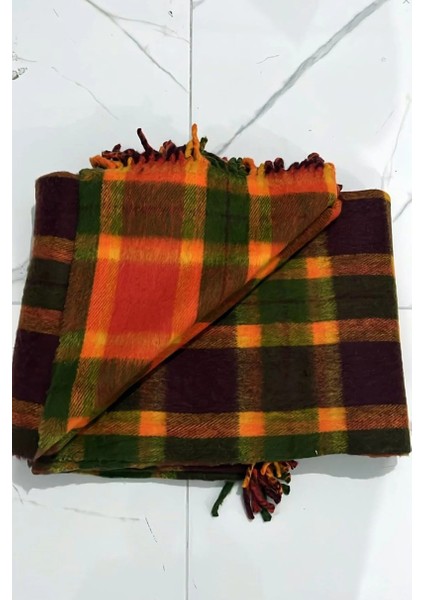 Tek Kişilik Scotch Yün Battaniye