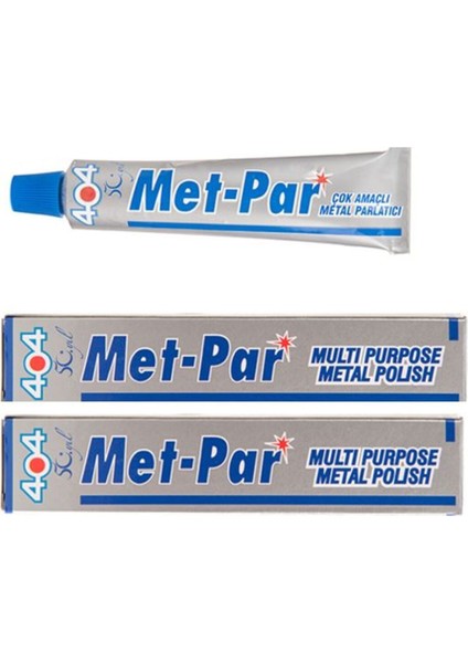 Met-Par 50 gr Metal Parlatıcı Kutulu 2 Adet