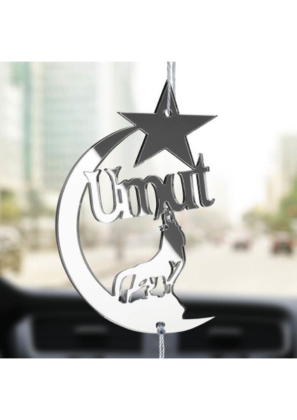 Kişiye Özel Bozkurt Pleksi Araba Dikiz Aynası Süsü fiyatları