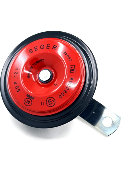Seger 50FK1200-02 Kalın Ton 12V 105-118DB A Didit Disk Korna