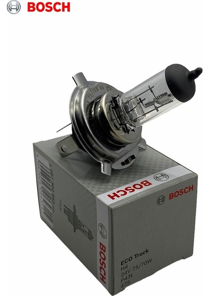 Bosch 24V H4 Ampul 75 70W 43T N11.3801