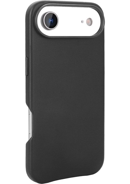 iPhone 17 Air Kılıf M-Safe Şarj Özellikli Pu Deri Görünümlü Iksp Kupra Kapak - Pembe fırsatları