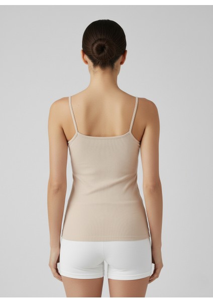 Kadın Atlet 3'lü Ekonomik Paket Ip Askılı Pamuklu Esnek fırsatları