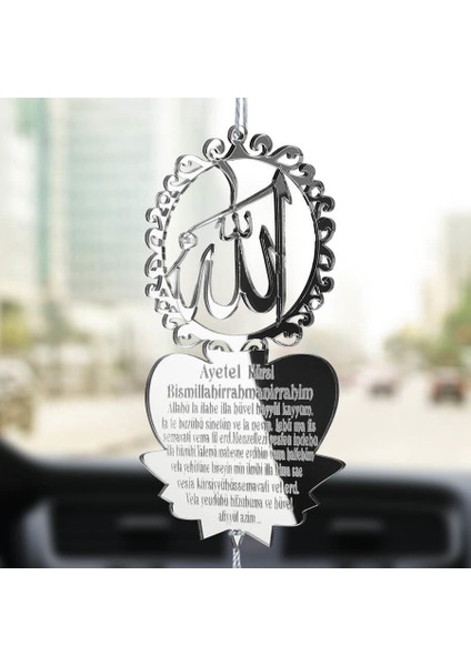 Ayetel Kürsi Allah Pleksi Araba Dikiz Aynası Süsü fiyatları