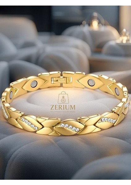 Kristal Zarafet – Lüks Yapay Elmas Işlemeli Kadın Bileklik fiyatları