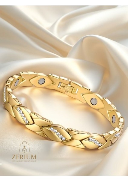 Kristal Zarafet – Lüks Yapay Elmas Işlemeli Kadın Bileklik modelleri