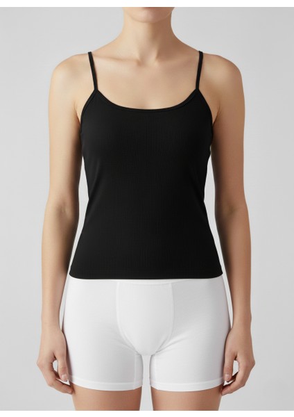 Kadın Atlet 6'lı Ekonomik Paket Ip Askılı Pamuklu Esnek fiyatları