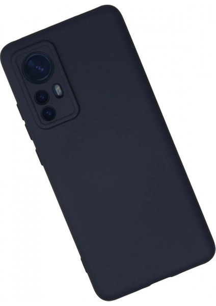 Xiaomi Mi 12 Kılıf Nano içi Kadife Silikon - Lacivert fiyatları