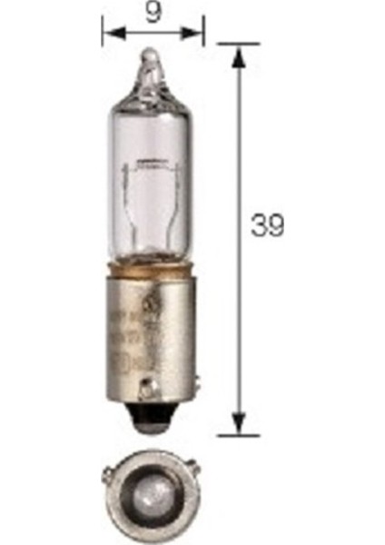 Osram 12V H21 Ampul 21W Yakın Tırnak N11.1465
